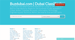 Desktop Screenshot of buzdubai.com
